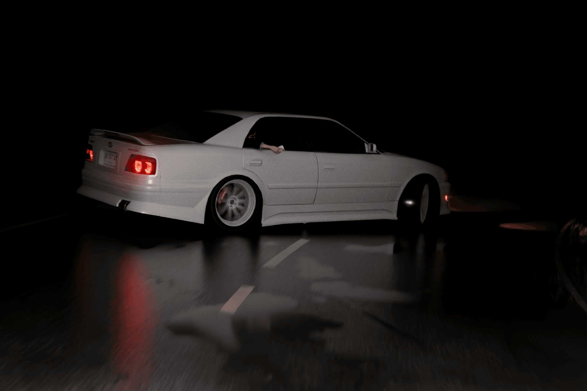 Touge Drift Animation